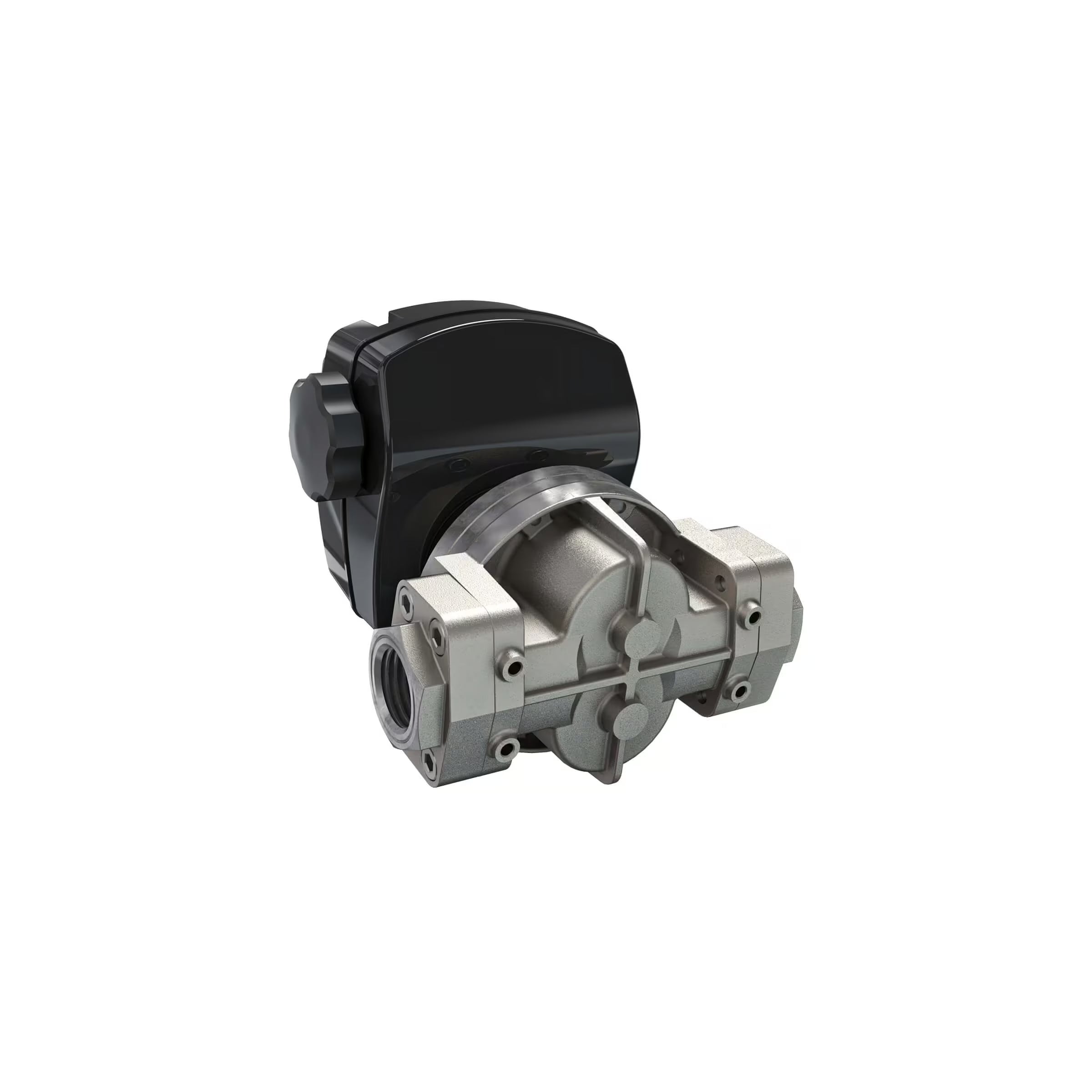 1" Oval Gear Stainless Steel Flow Meter NPT with Mechanical Display