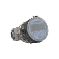 1" Oval Gear Stainless Steel NPT Flow Meter, RT14 Transmitter with Built-In Digital Display