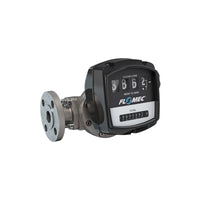 1" Oval Gear Stainless Steel #150 ANSI Flange Flow Meter with Mechanical Display
