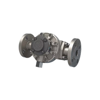 1" Oval Gear Stainless Steel #150 ANSI Flange Blind Transmitter with Analog Output (4-20mA)