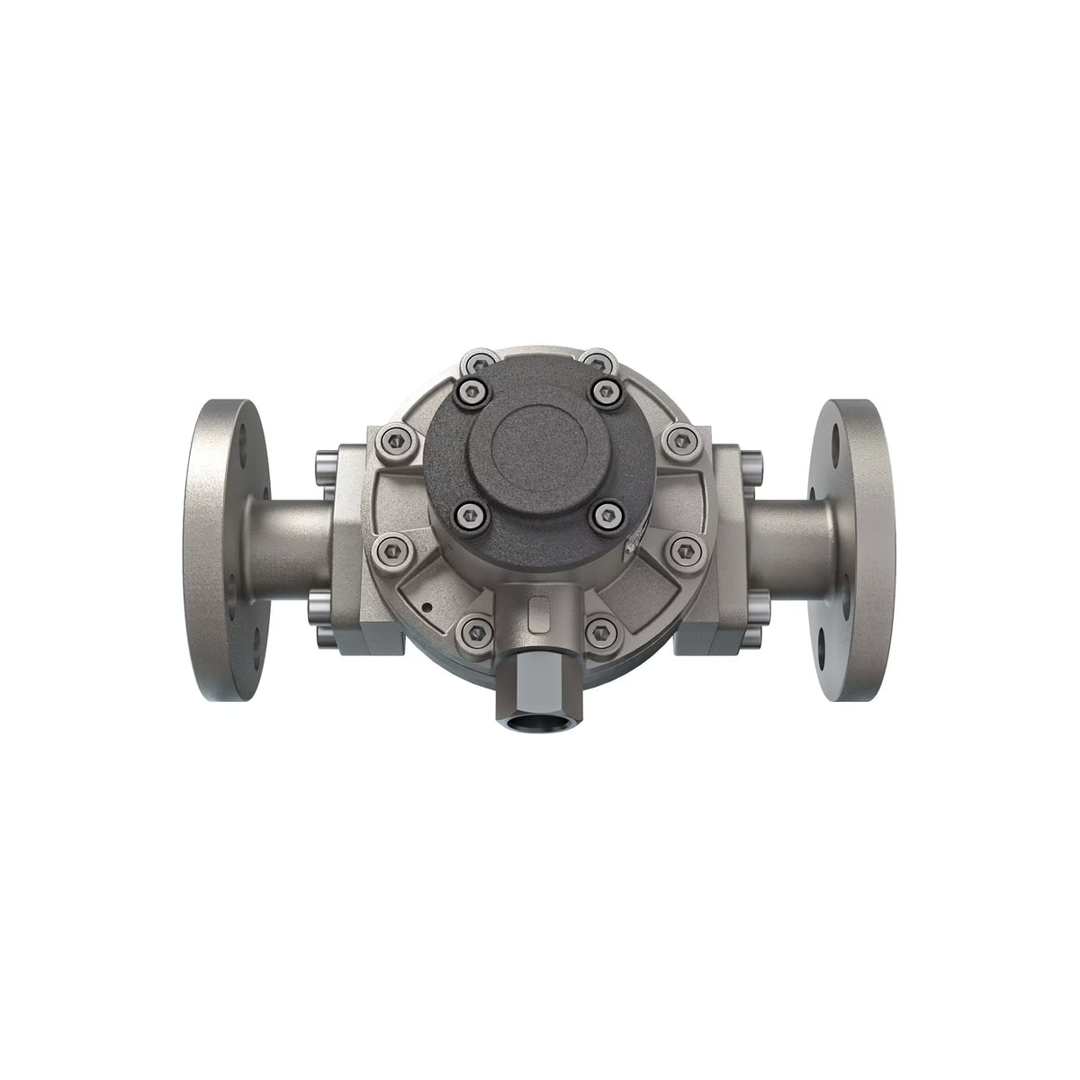 1" Oval Gear Stainless Steel #150 ANSI Flange Blind Transmitter with Analog Output (4-20mA)