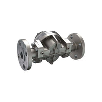 1" Oval Gear Stainless Steel #150 ANSI Flange Blind Transmitter with Analog Output (4-20mA)