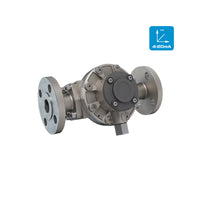 1" Oval Gear Stainless Steel #150 ANSI Flange Blind Transmitter with Analog Output (4-20mA)