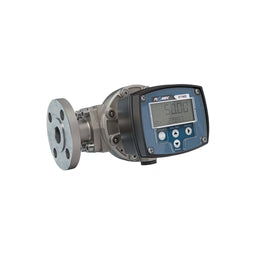 1" Oval Gear Stainless Steel #150 ANSI Flange Flow Meter, RT40 Transmitter with Built-In Digital Display