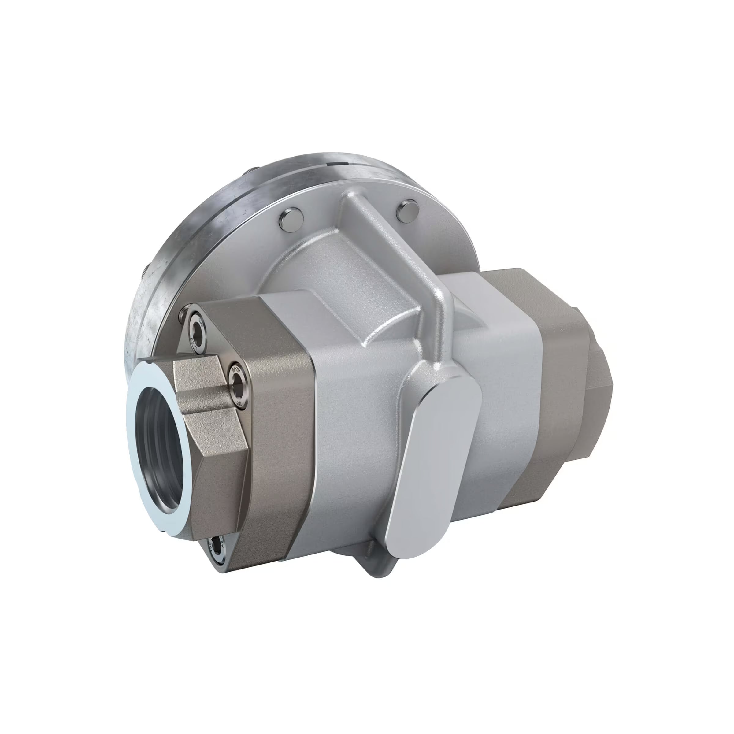 1-1/2" Oval Gear Aluminum NPT Blind Transmitter