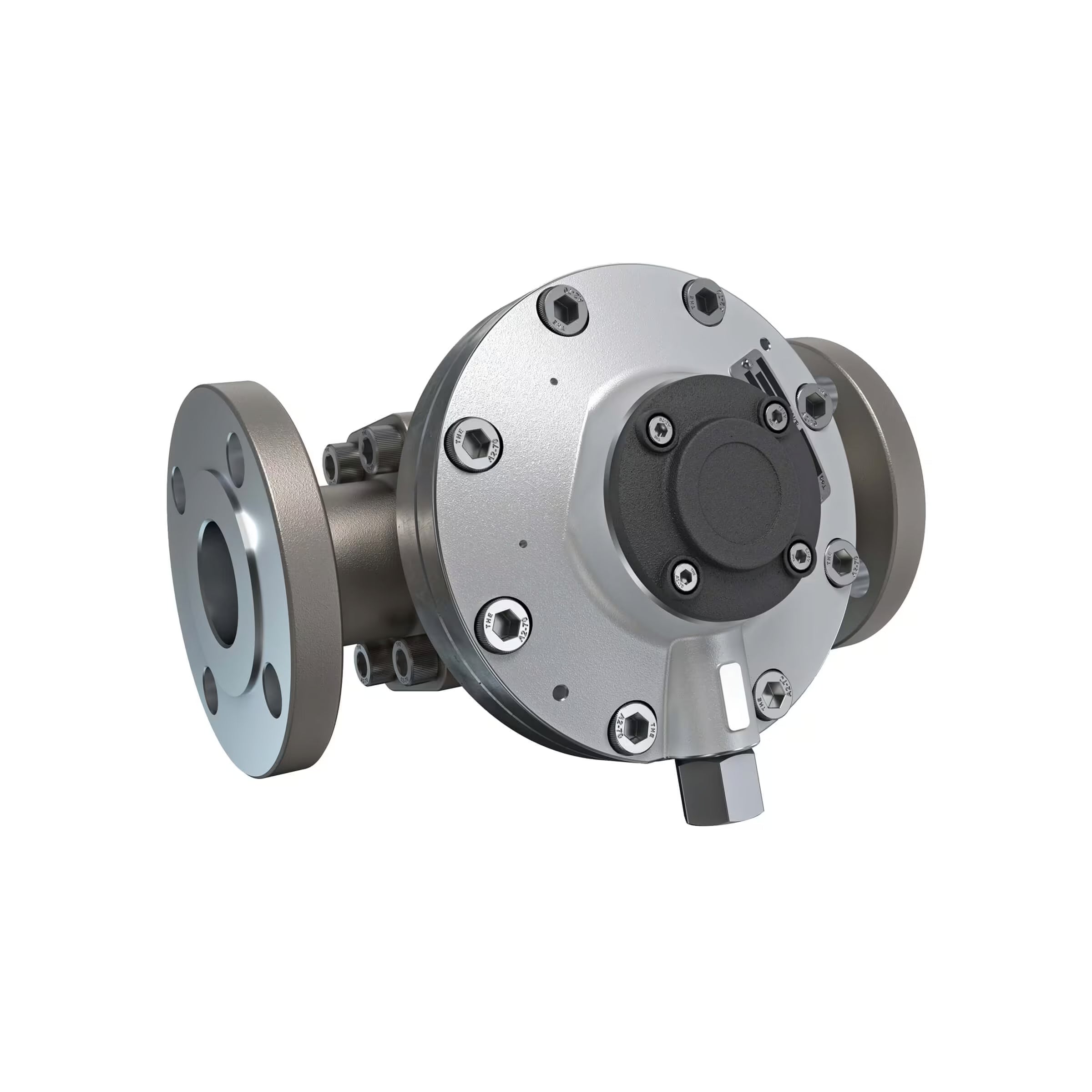 1-1/2" Oval Gear Aluminum #150 ANSI Flange Blind Transmitter