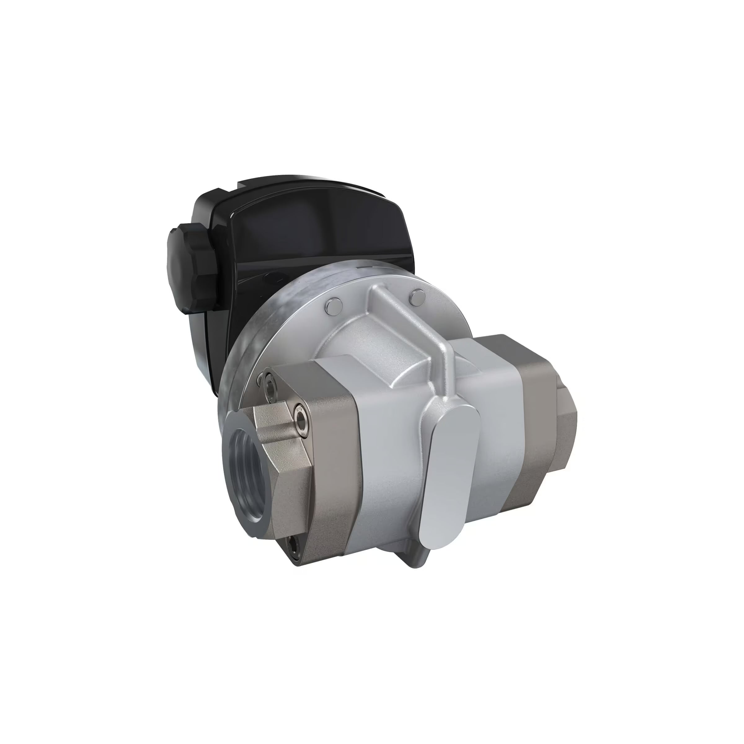 1-1/2" Oval Gear Aluminum NPT Flow Meter with Mechanical Display
