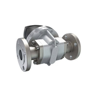 1-1/2" Oval Gear Aluminum #150 ANSI Flange Flow Meter, RT40 Transmitter with Built-In Digital Display