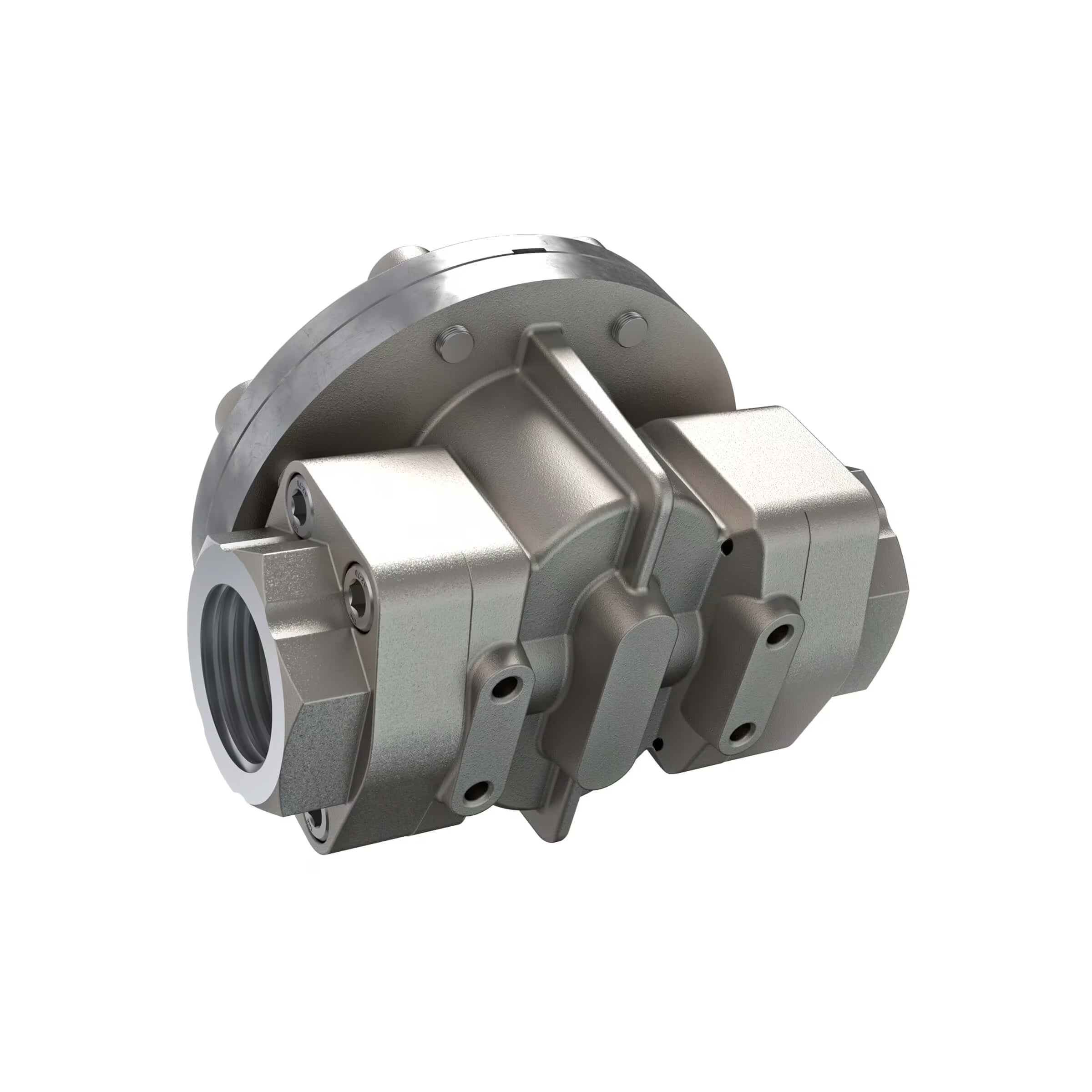 1-1/2" Oval Gear Stainless Steel NPT Blind Transmitter