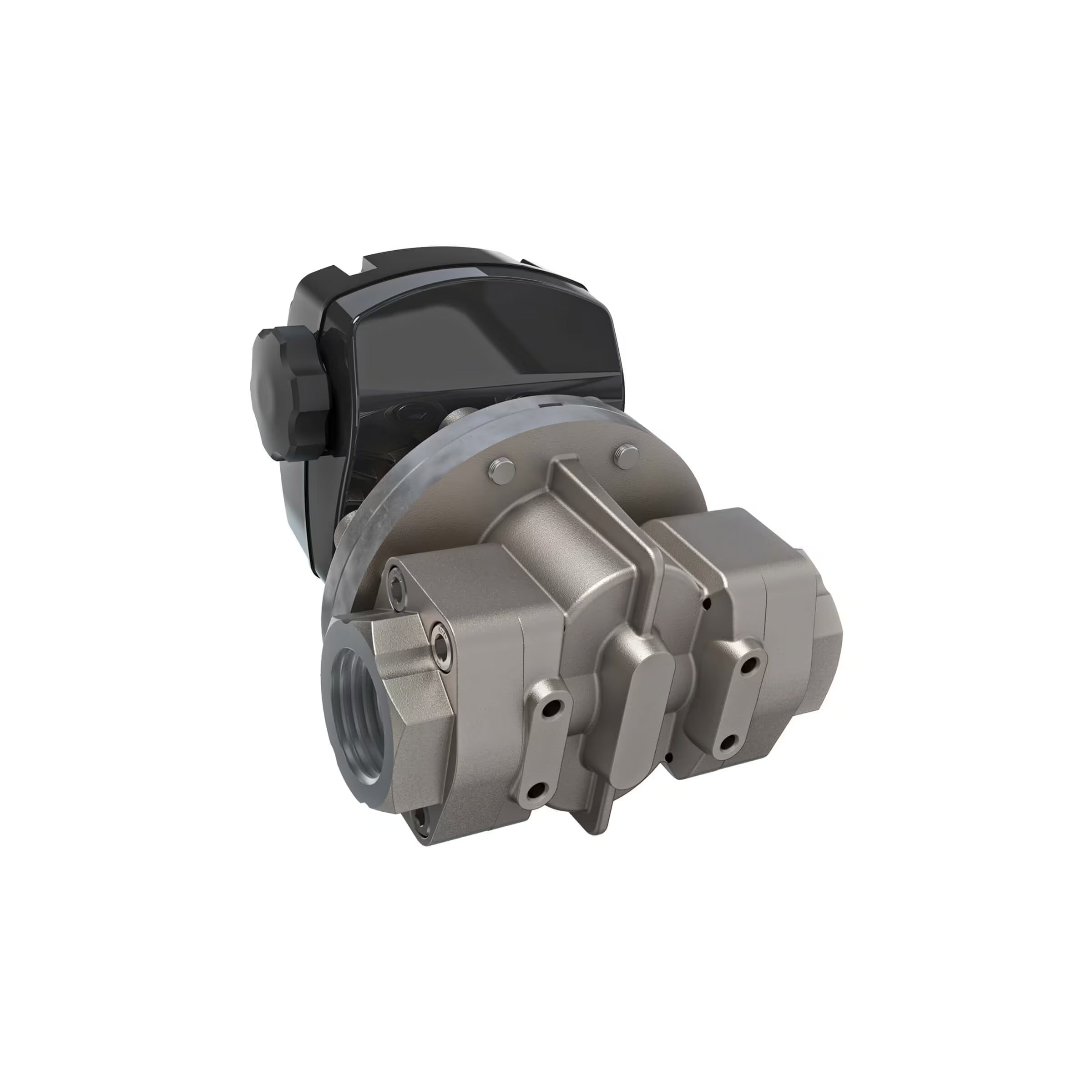 1-1/2" Oval Gear Stainless Steel NPT Flow Meter with Mechanical Display