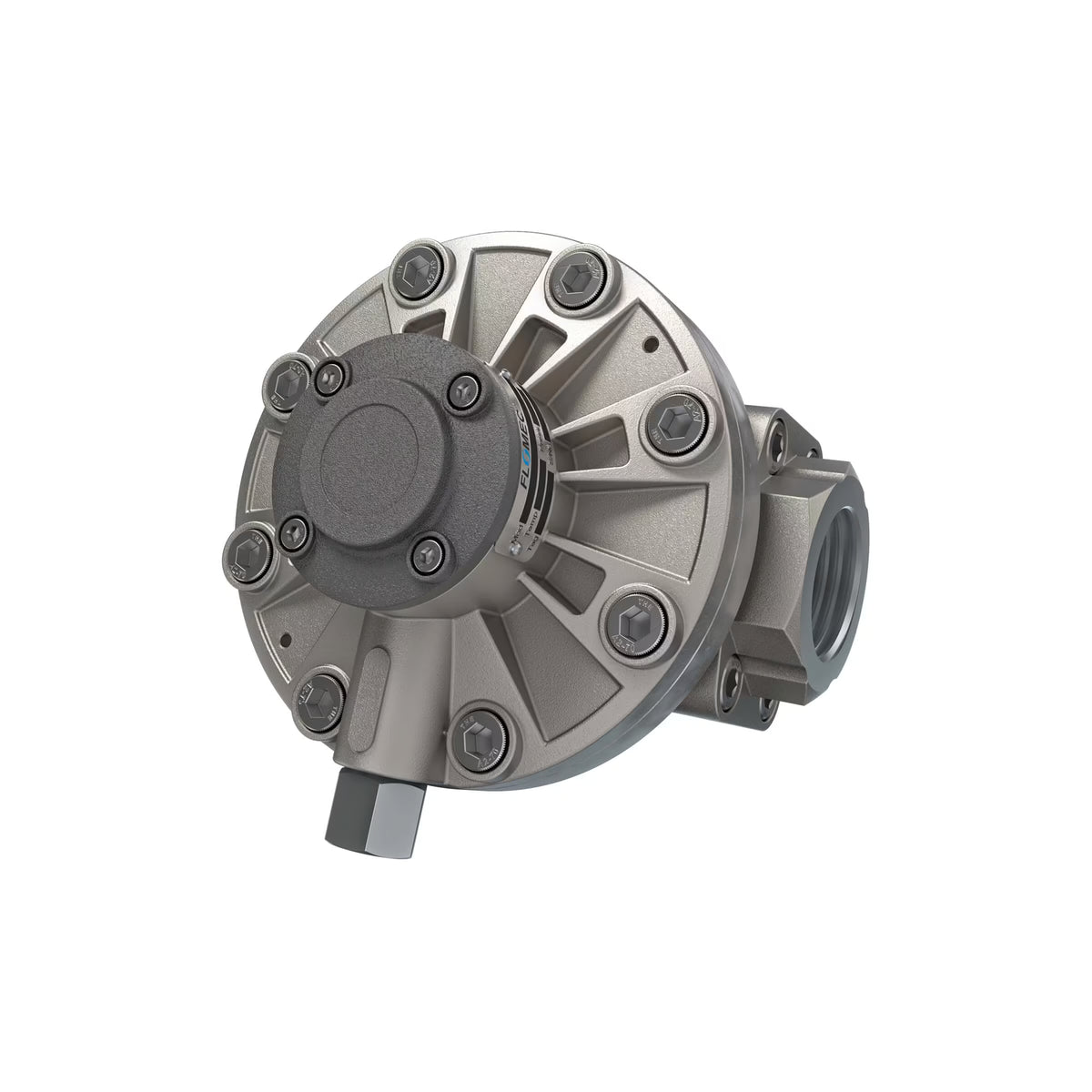 1-1/2" Oval Gear Stainless Steel NPT Blind Transmitter with Analog Output (4-20mA)