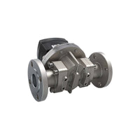 1-1/2" Oval Gear Stainless Steel #150 ANSI Flange Flow Meter, RT40 Transmitter with Built-In Digital Display