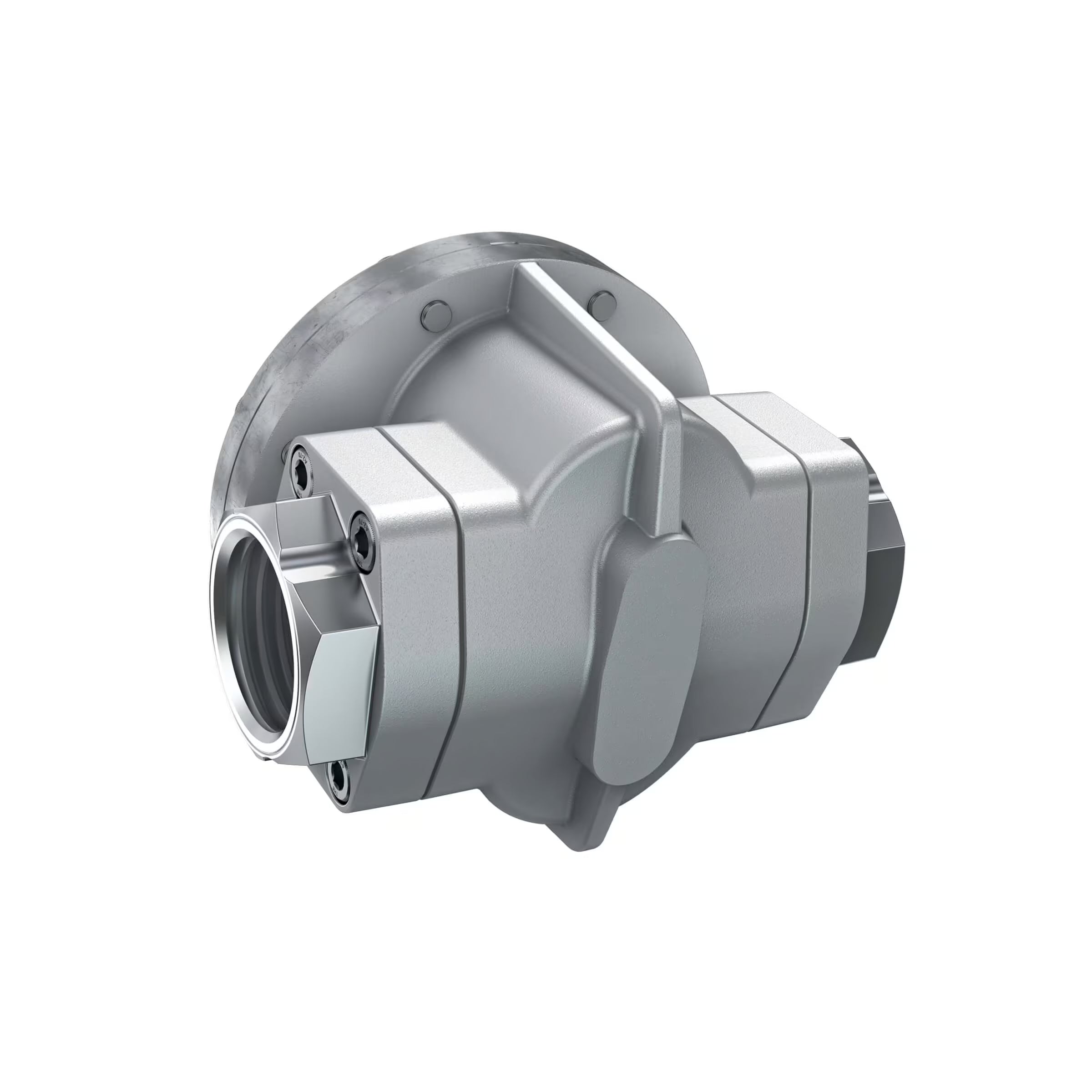2" Oval Gear Aluminum NPT Blind Transmitter