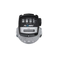 2" Oval Gear Aluminum NPT Flow Meter with Mechanical Display