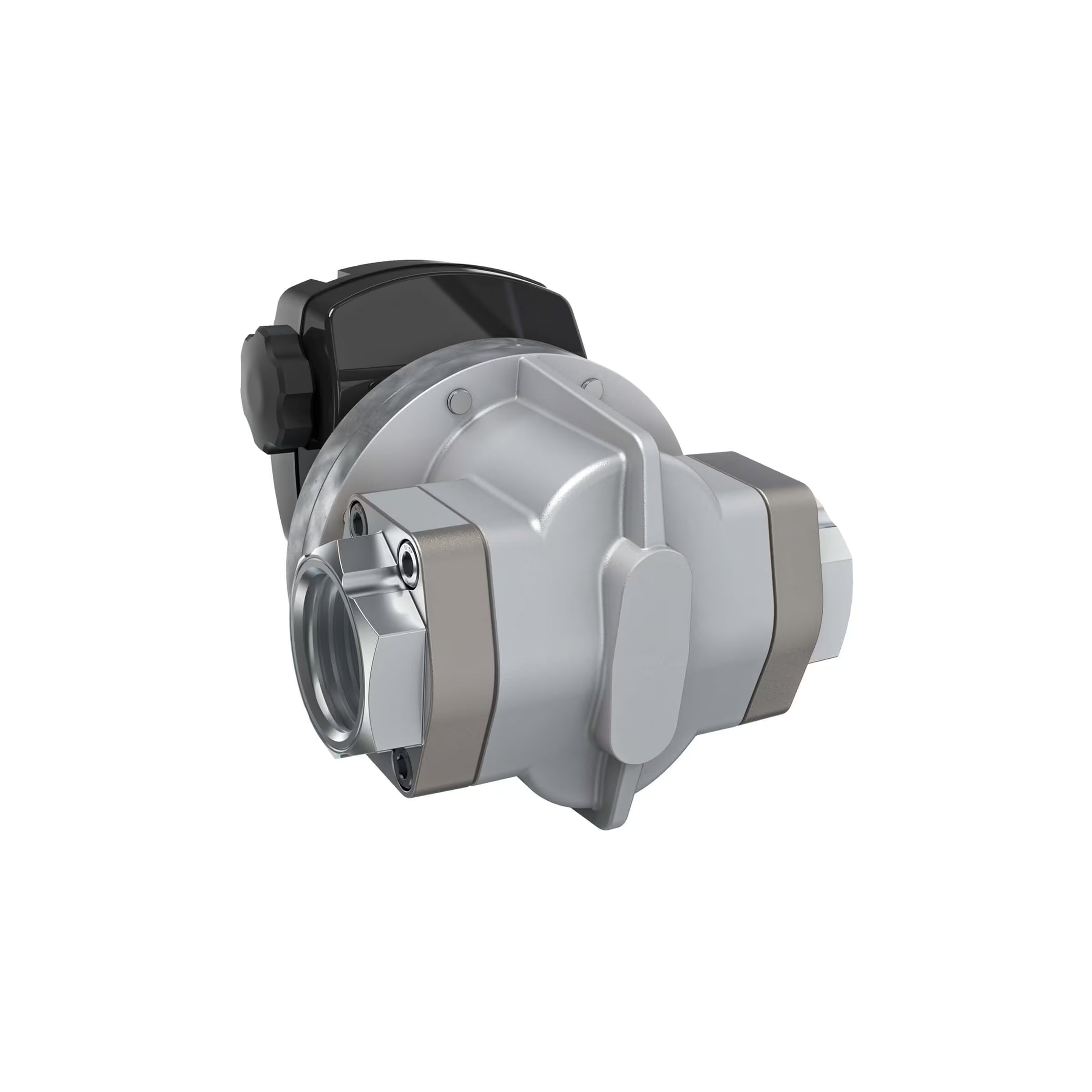 2" Oval Gear Aluminum NPT Flow Meter with Mechanical Display