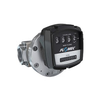 2" Oval Gear Aluminum NPT Flow Meter with Mechanical Display