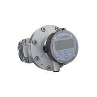 2" Oval Gear Aluminum NPT Flow Meter, RT14 Transmitter with Built-In Digital Display