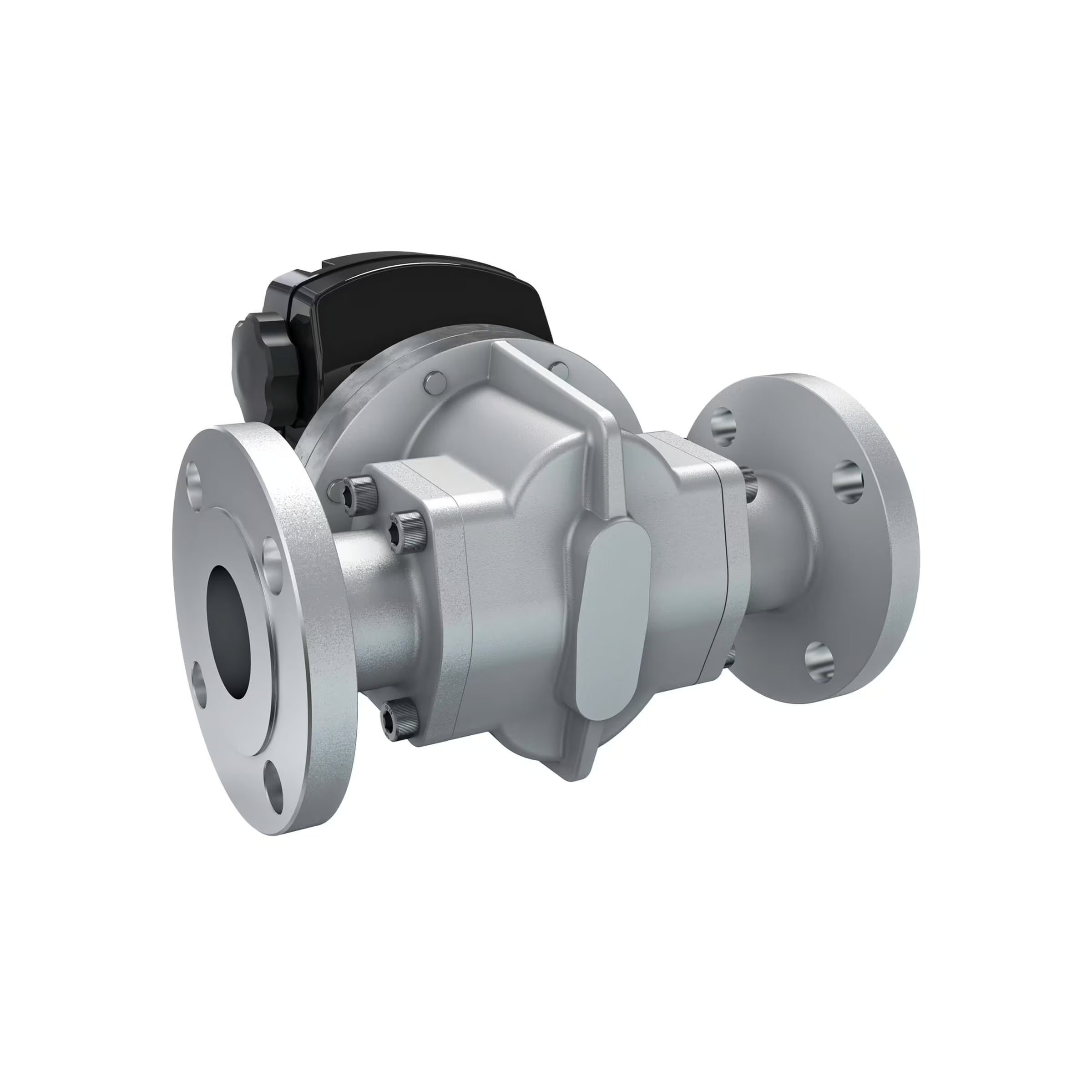 2" Oval Gear Aluminum #150 ANSI Flange Flow Meter with Mechanical Display