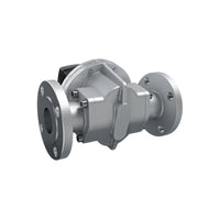 2" Oval Gear Aluminum #150 ANSI Flange Flow Meter, RT40 Transmitter with Built-In Digital Display