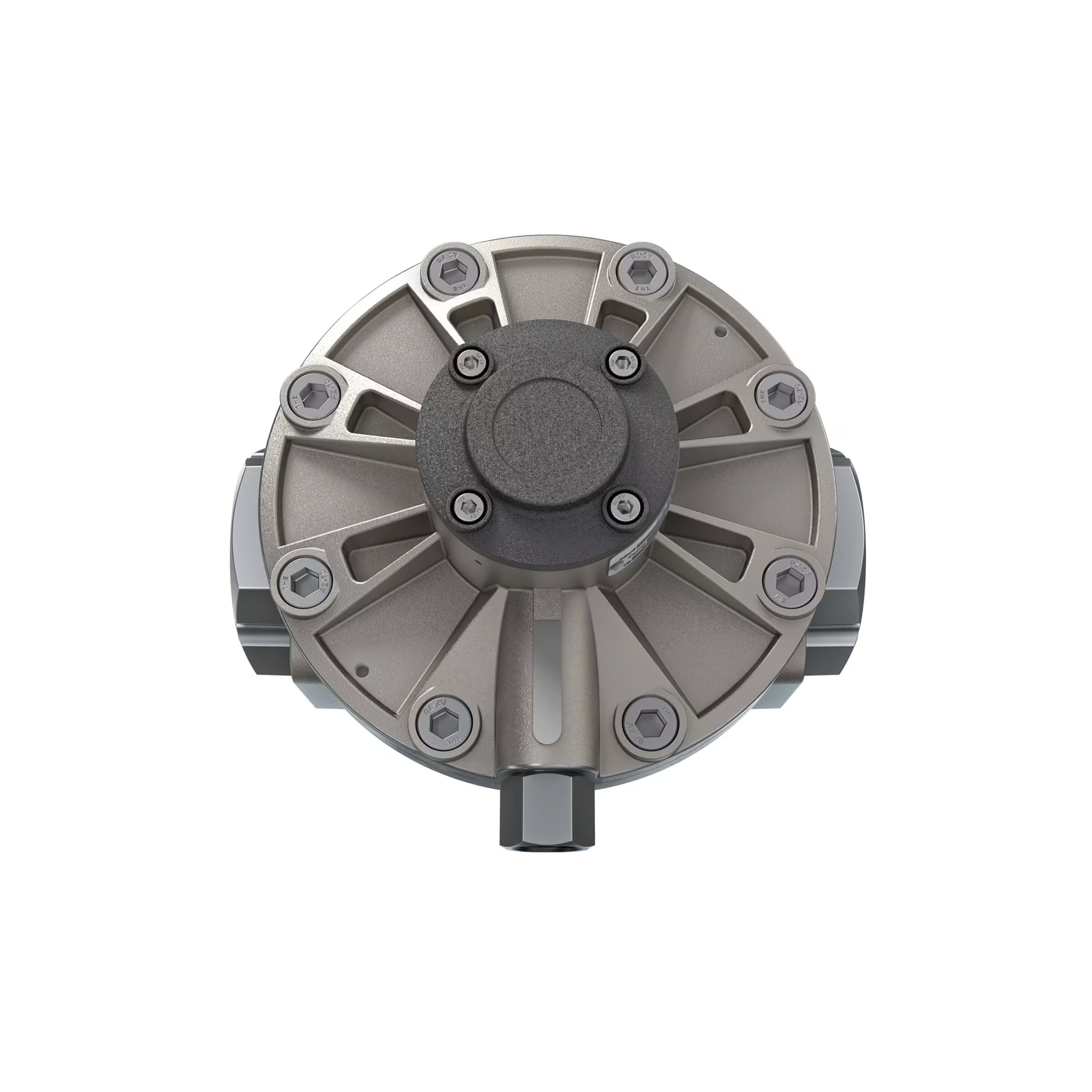 2" Oval Gear Stainless Steel NPT Blind Transmitter