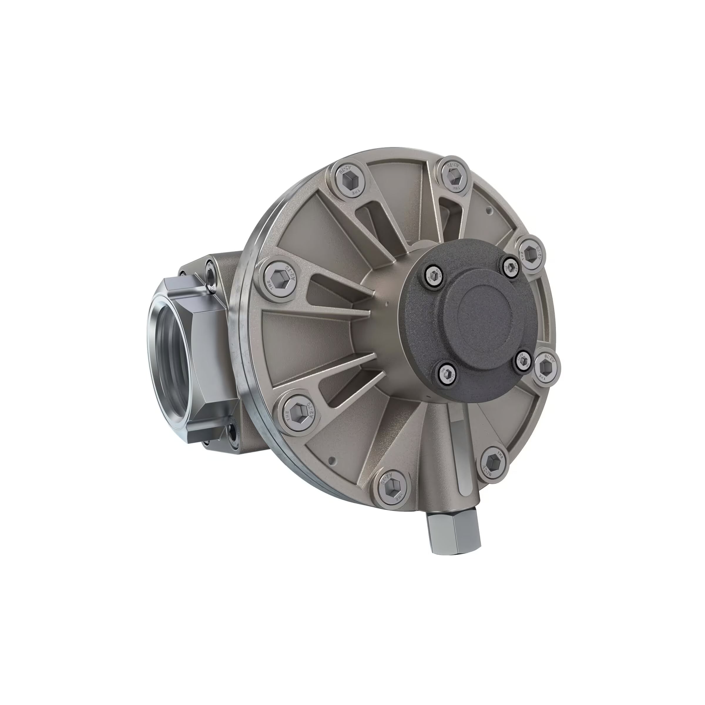 2" Oval Gear Stainless Steel NPT Blind Transmitter