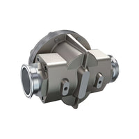 2" Oval Gear Stainless Steel Tri-Clamp Blind Transmitter