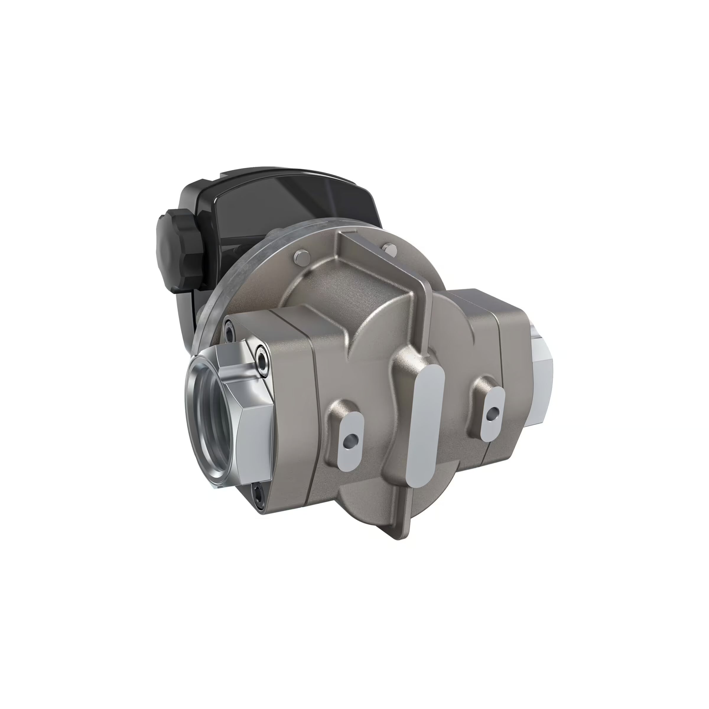 2" Oval Gear Stainless Steel NPT Flow Meter with Mechanical Display