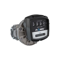 2" Oval Gear Stainless Steel NPT Flow Meter with Mechanical Display