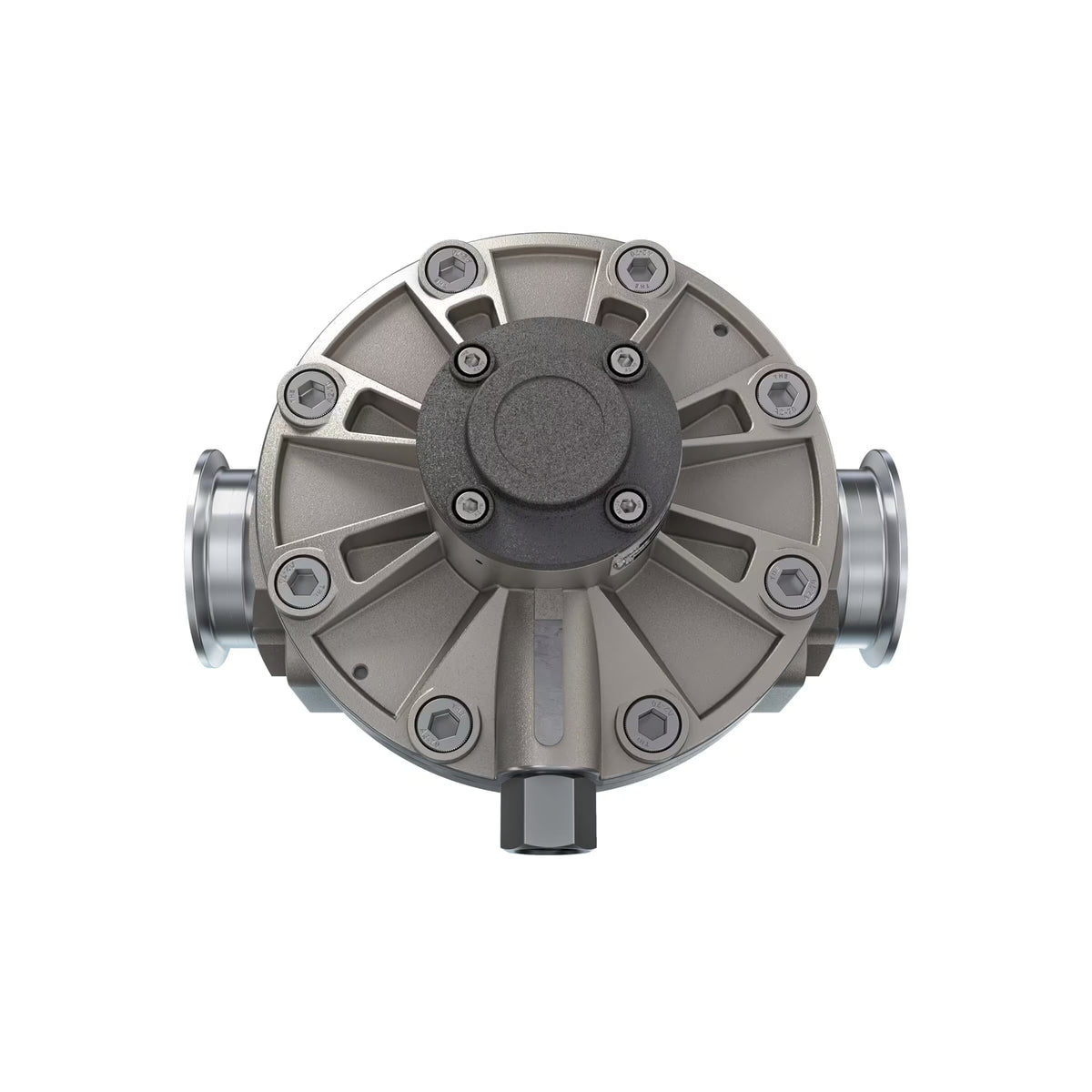 2" Oval Gear Stainless Steel Tri-Clamp Blind Transmitter with Analog Output (4-20mA)