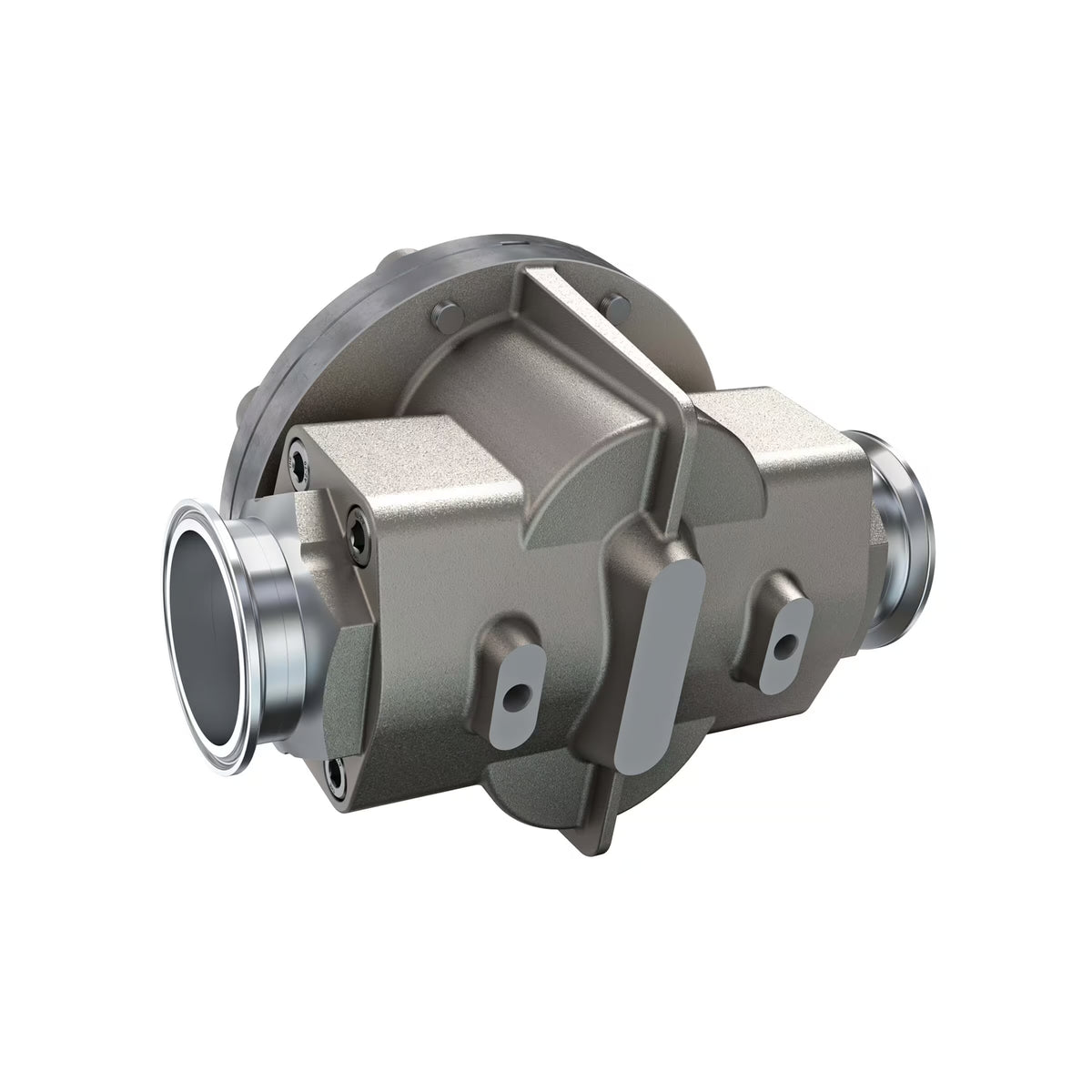 2" Oval Gear Stainless Steel Tri-Clamp Blind Transmitter with Analog Output (4-20mA)