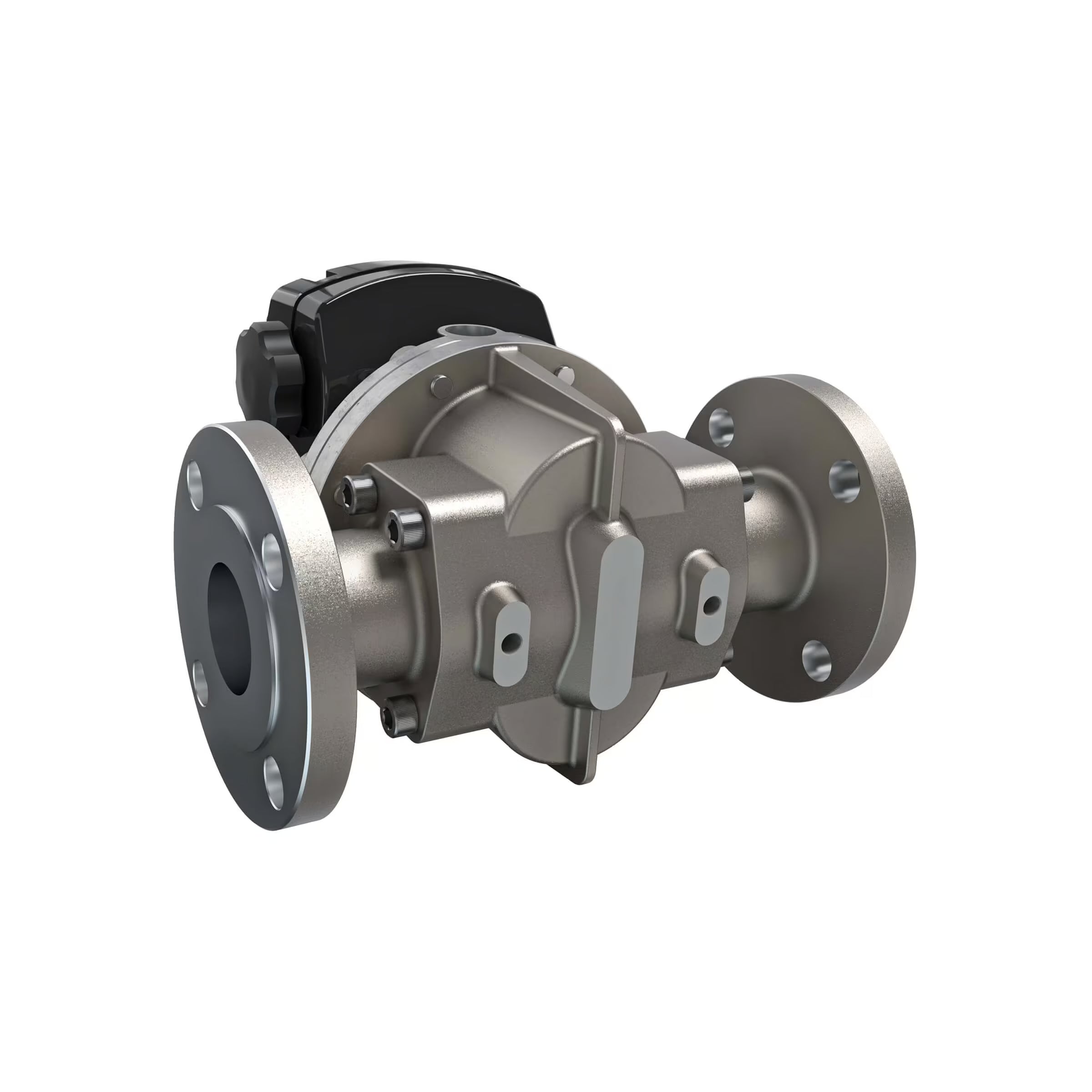 2" Oval Gear Stainless Steel #150 ANSI Flange Flow Meter with Mechanical Display