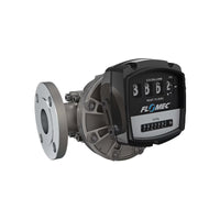 2" Oval Gear Stainless Steel #150 ANSI Flange Flow Meter with Mechanical Display