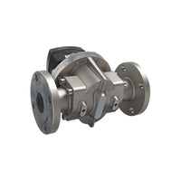 2" Oval Gear Stainless Steel #150 ANSI Flange Flow Meter, RT40 Transmitter with Built-In Digital Display