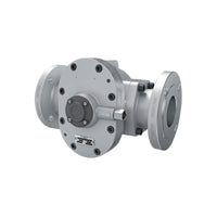 3" Oval Gear Aluminum #150 ANSI Flange Blind Transmitter