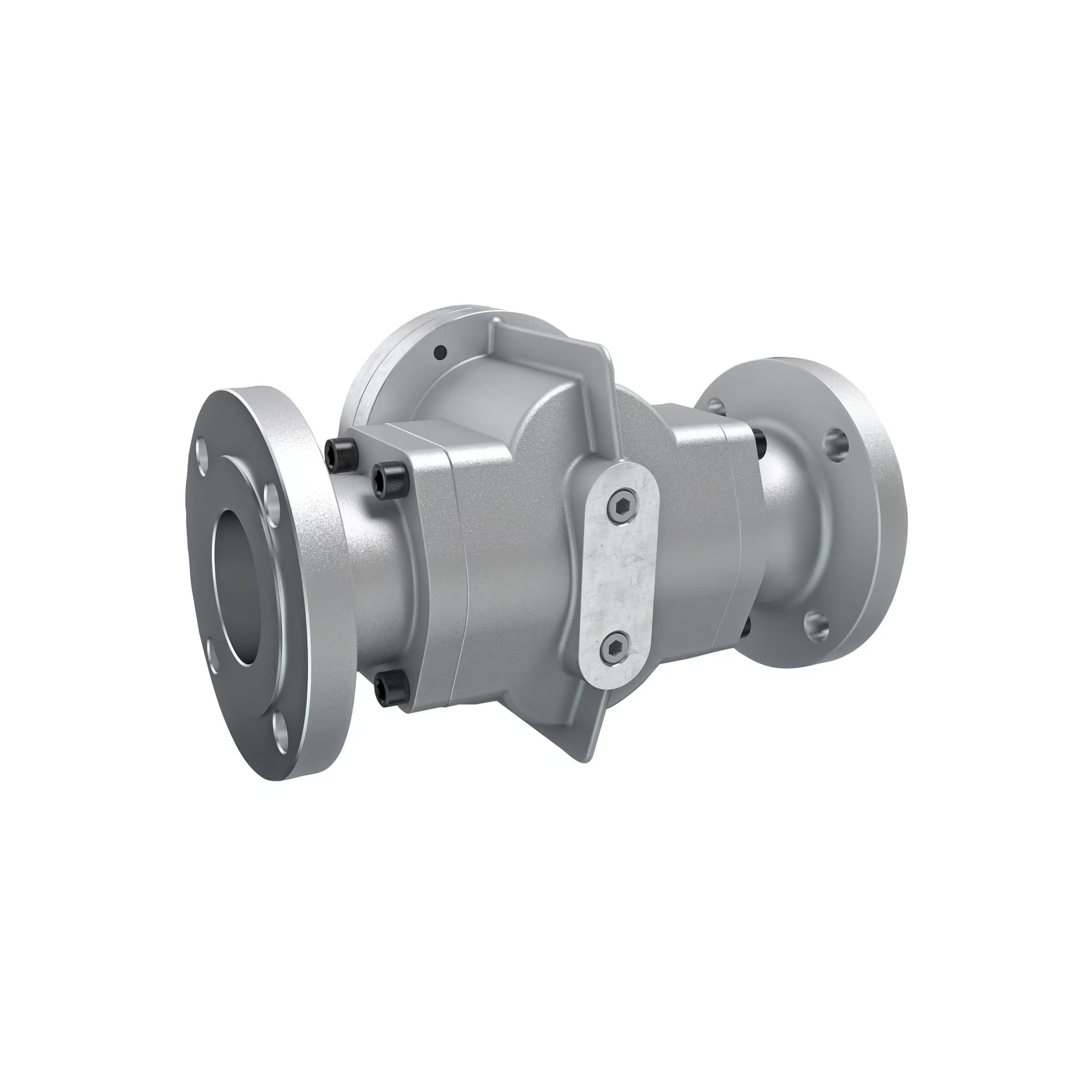 3" Oval Gear Aluminum #150 ANSI Flange Blind Transmitter