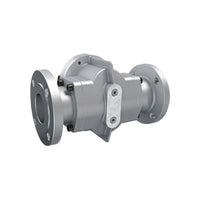 3" Oval Gear Aluminum #150 ANSI Flange Flow Meter, RT40 Transmitter with Built-In Digital Display