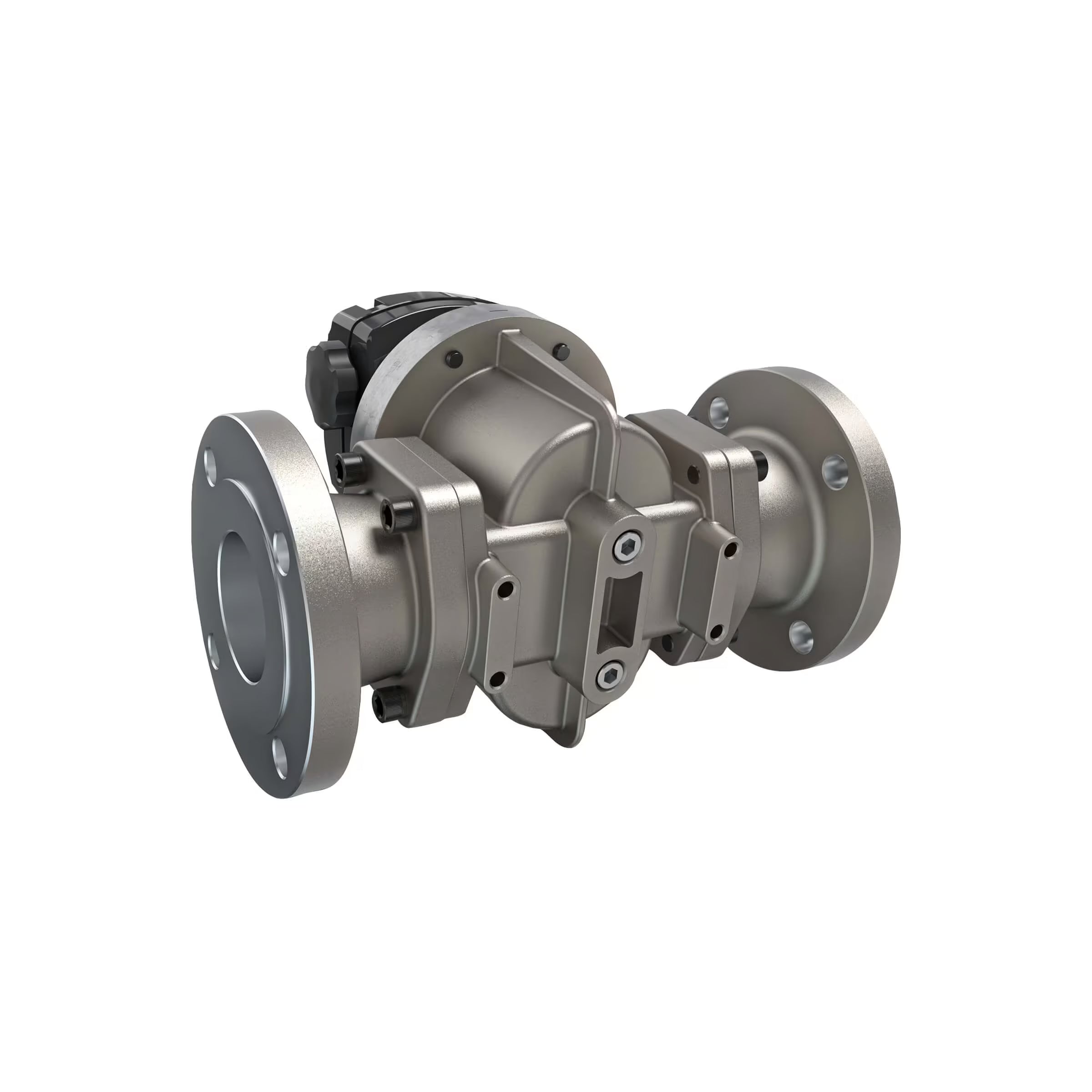3" Oval Gear Stainless Steel #150 ANSI Flange Flow Meter with Mechanical Display