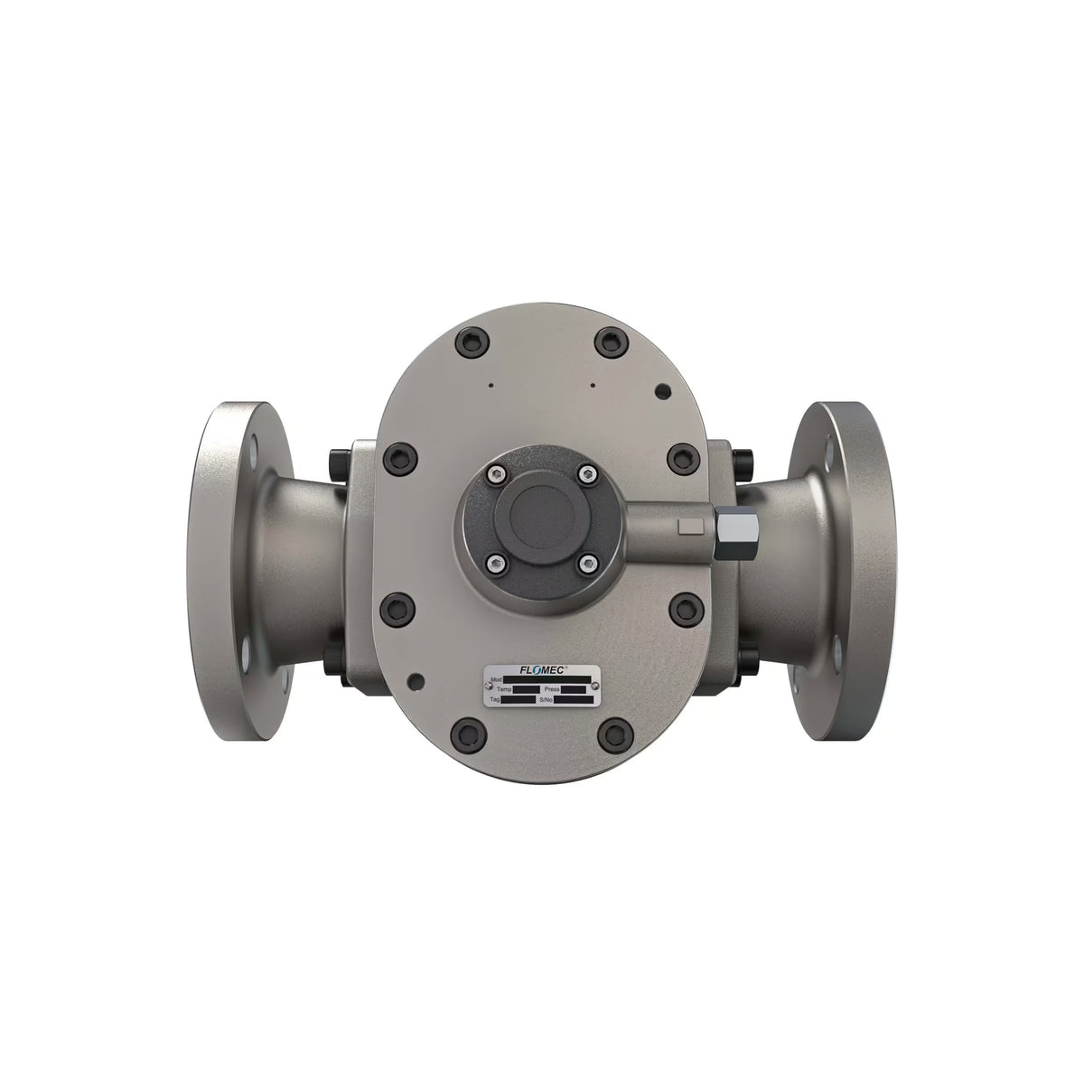 3" Oval Gear Stainless Steel #150 ANSI Flange Blind Transmitter with Analog Output (4-20mA)
