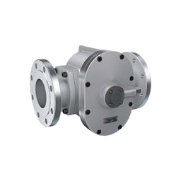4" Oval Gear Aluminum #150 ANSI Flange Blind Transmitter
