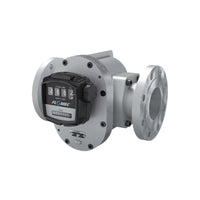 4" Oval Gear Aluminum #150 ANSI Flange Flow Meter with Mechanical Display