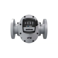 4" Oval Gear Aluminum #150 ANSI Flange Flow Meter with Mechanical Display