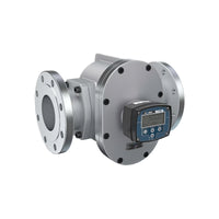 4" Oval Gear Aluminum #150 ANSI Flange Flow Meter, RT40 Transmitter with Built-In Digital Display