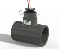 3" Ultrasonic Flow Sensor with PVC Tee, Socket