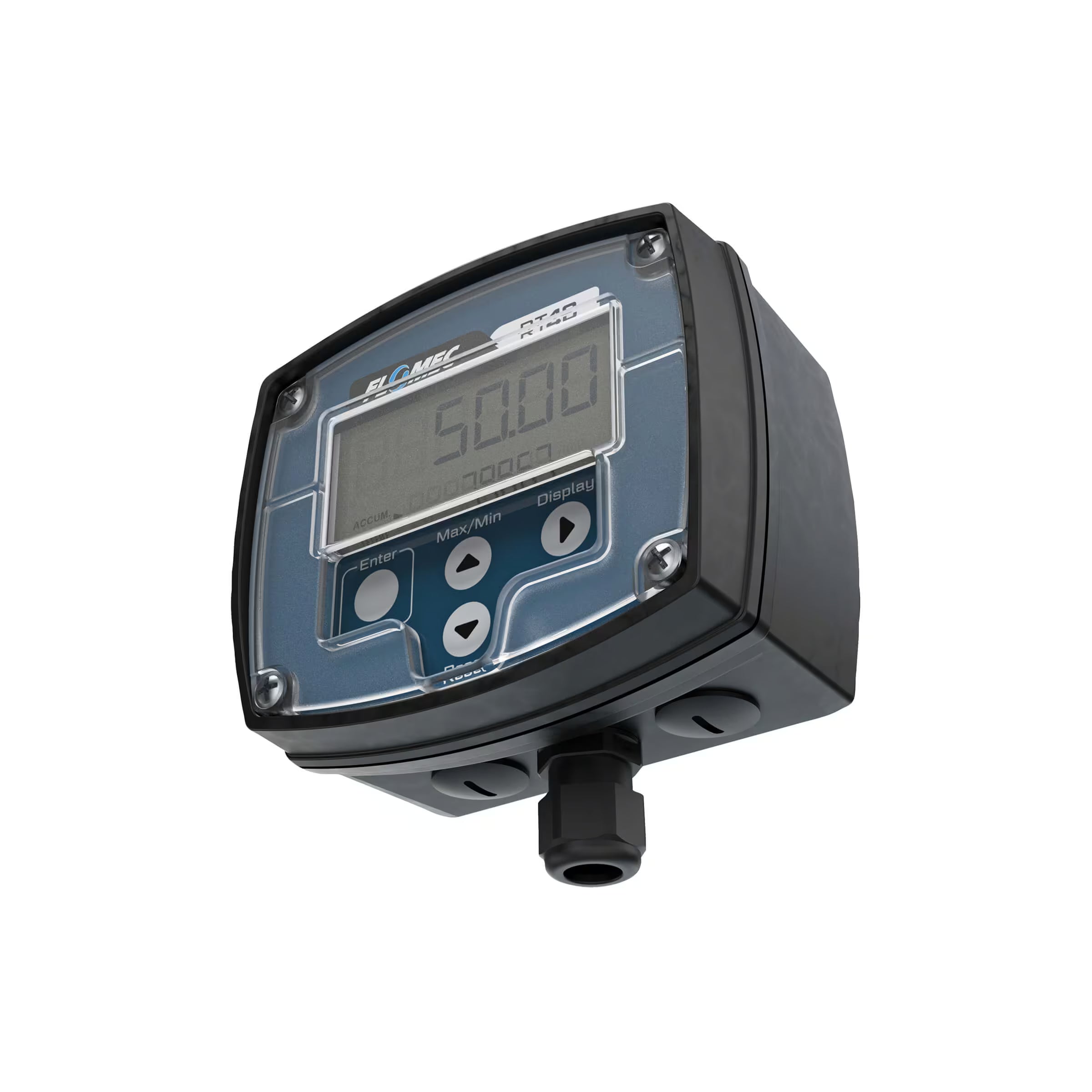 RT40 Nylon (GRN) Transmitter with Built-In Digital Display, Field Mount