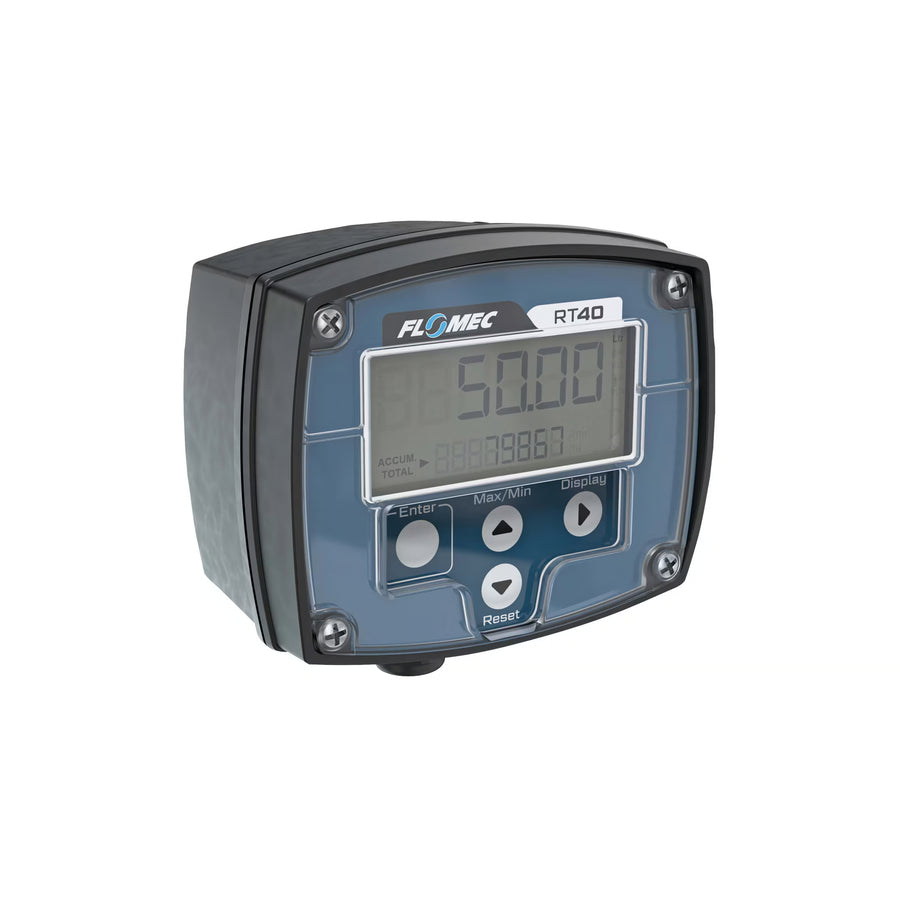 RT40 Nylon (GRN) Transmitter with Built-In Digital Display, Field Mount