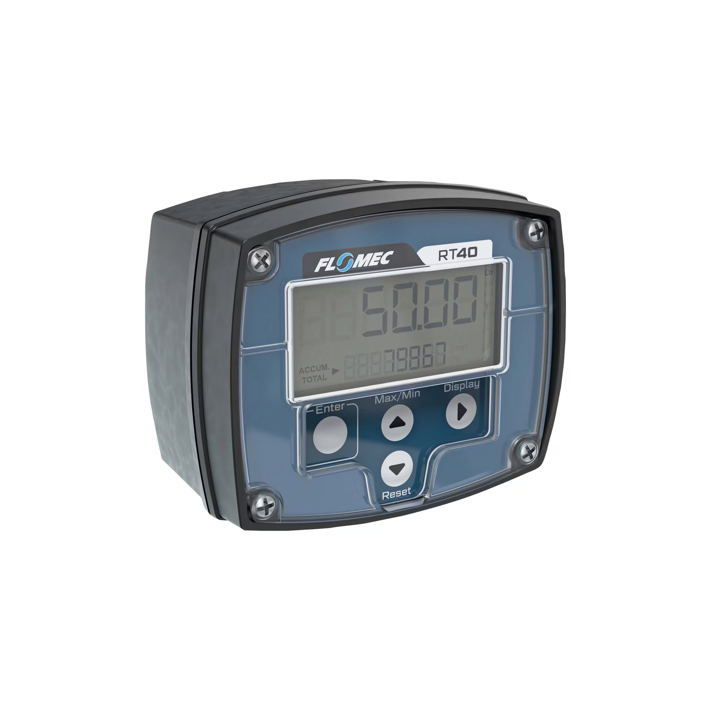 RT40 Nylon (GRN) Transmitter with Built-In Digital Display, Meter Mount