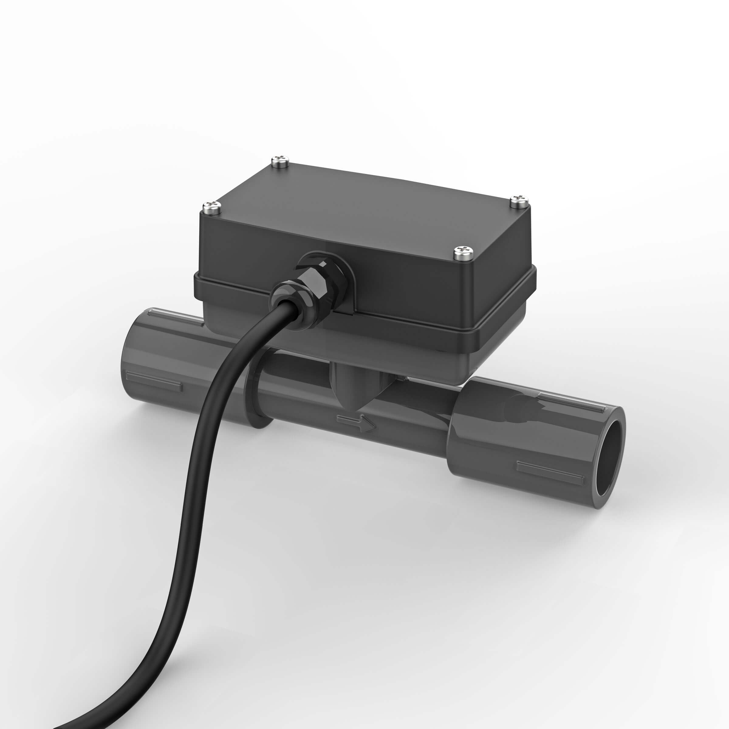 1/2" Turbine PVC NPT Blind Transmitter