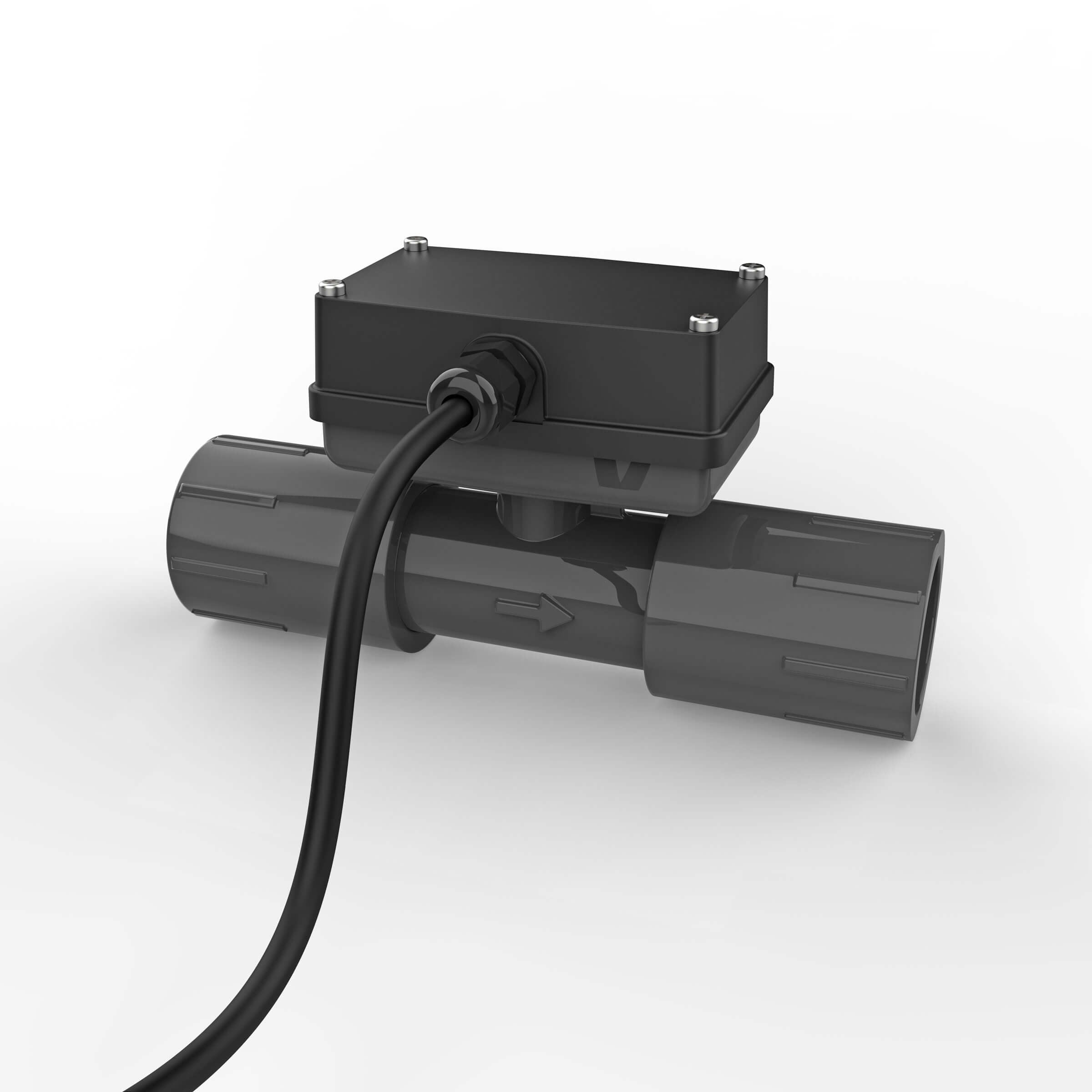 1" Turbine PVC NPT Blind Transmitter