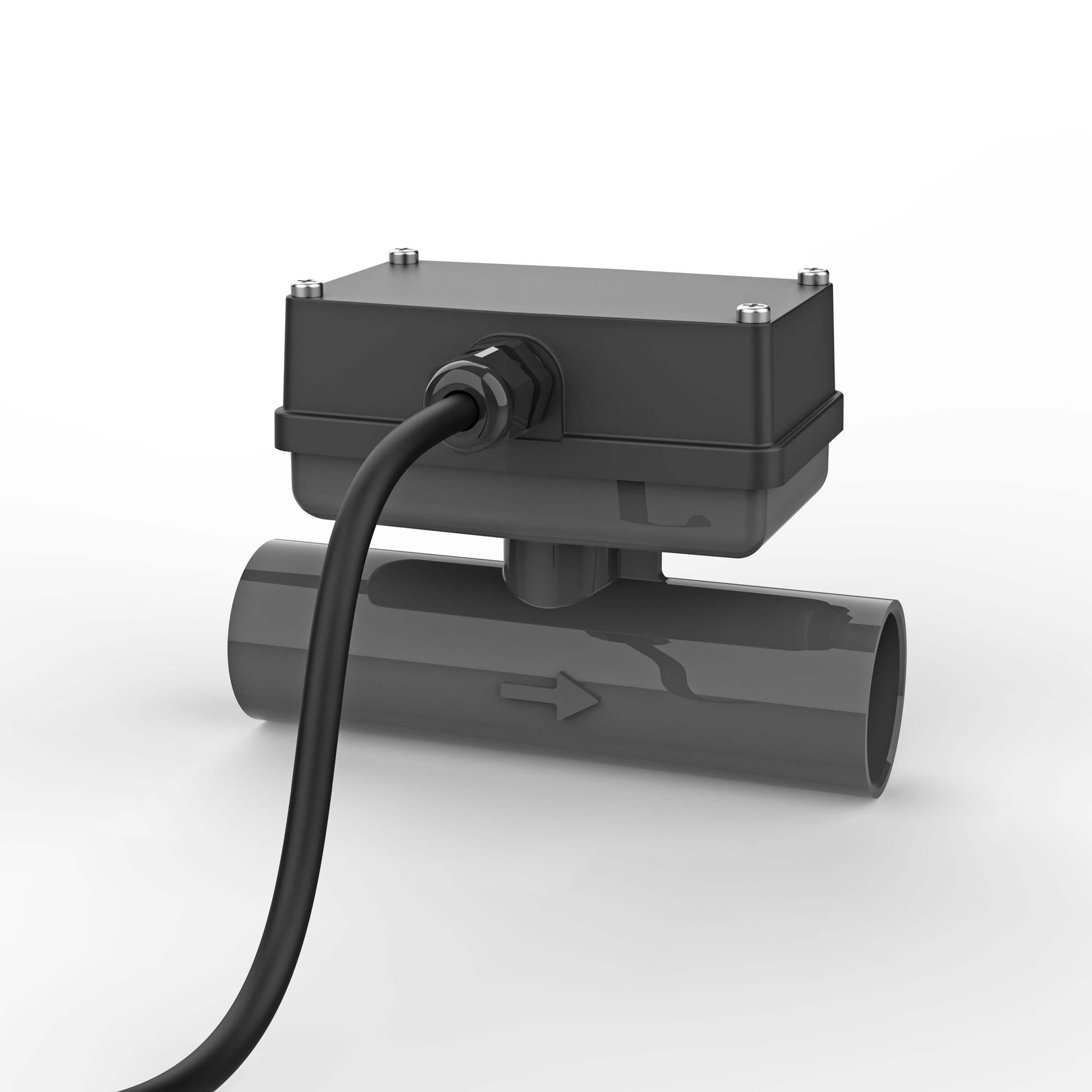 1" Turbine PVC Spigot Blind Transmitter