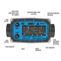 1" Turbine PVC Spigot Flow Meter with Digital Display